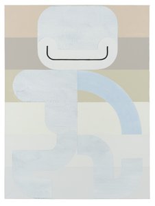 Snow Boy, 2018 (lateks i emalia na płótnie) autorstwa Timothy Gierschick II