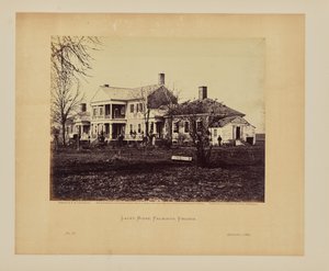 Lacey House, Falmouth, Wirginia autorstwa Timothy H. OSullivan