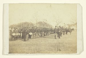 50th Pennsylvania Infantry w formacji paradnej