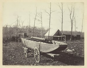 Łódź pontonowa, Brandy Station, Wirginia