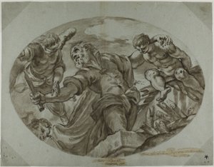 Ofiara Izaaka autorstwa Tintoretto