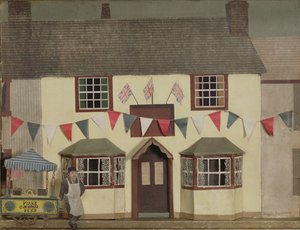 Czyste Lody Śmietankowe (kolaż) autorstwa Tirzah Ravilious