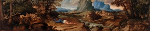 Śpiący Pasterz autorstwa Titian (Tiziano Vecellio)