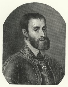 Karol V, cesarz rzymski (grawerowanie)