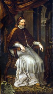 Pius IV (1499-1565). Obraz autorstwa Bizzozzero. Mediolan, Kolekcja Ca „Granda Hospital” autorstwa Titian (c.1488 1576) (school of)
