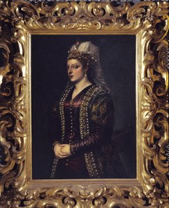 Portret Cateriny Coronaro 1542 autorstwa Tiziano Vecelli