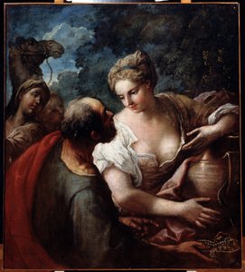 Rebeka przy studni autorstwa Tiziano Vecelli