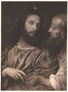 niemiecki: Der Zinsgroschen The Tribute Money autorstwa Titian