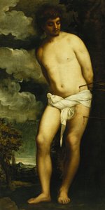 Święty Sebastianie, autorstwa Tiziano Vecelli
