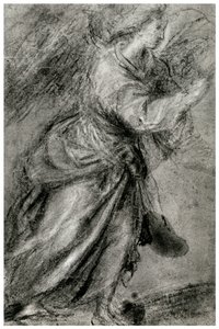 Anioł Zwiastowania, c1565, 1937 autorstwa Tiziano Vecelli