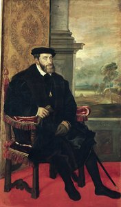 Siedzący portret cesarza Karola V, 1548