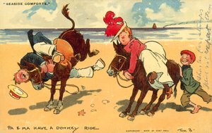 Nadmorski komfort (chromolitho) autorstwa Tom Browne