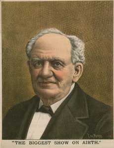 Portret P.T. Barnuma, Największe widowisko na powietrzu autorstwa Tom Merry