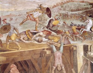 Horatius Cocles na moście Sublician (malowidło ścienne)