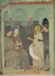 Jan Chrzciciel zbeształ Heroda i Herodiadę za cudzołóstwo, 1435