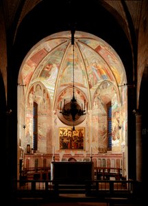 Życie Dziewicy - Fresco autorstwa Tommaso Masolino da Panicale