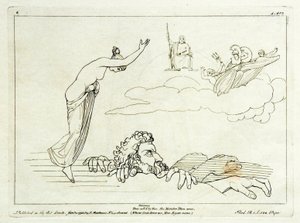 (2) Flaxman Iliad 1793, grawerowany 1795, 185 x 251 mm
