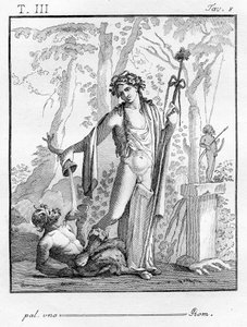 Bachus z Thyrsusem, 1804
