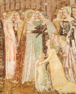 Pożegnanie (szczegół), fragment z Opowieści św. Urszuli