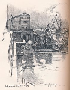 Dok naprzeciwko molo Waterloo, c1902