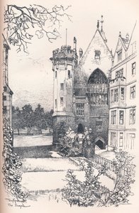 Świątynia, ok. 1902 r.