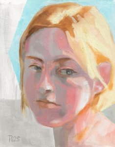 Portret blondynki