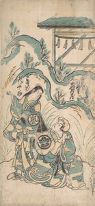 Ichimura Mezzo Draft Yunosuke Arashi, co? 1748. , komar. 1748.
