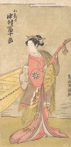 Aktor Nakamura Tomijuro w roli Koshizuki, ca. 1767 r., ca. 1767.