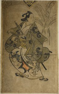 Herbata Ac i Shinomiya Heihachi autorstwa Torii Kiyonobu I
