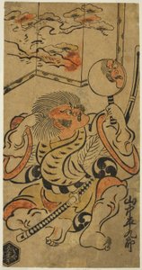Te Ac i r Yamanaka Hyouguro autorstwa Torii Kiyonobu I