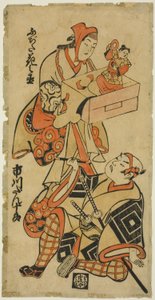 Herbata Ac i rs Fujita Hana no Onna Draft d Ichikawa Danjuro Dobra autorstwa Torii Kiyonobu I