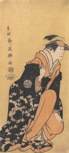 Ac i r Nakamura Kumeda Road Good Port, Tae Żona Yury Hyogo no Transparency, 1794-95. , 1794-95. autorstwa Toshusai Sharaku