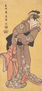 Ac i r Segawa Tomi Saburo Dobry jako szkoła gry w golfa r Pomysł Te-san Toyamy d Ac i r kasztan Ichikawa Na wschodzie. . . , 1794-95. autorstwa Toshusai Sharaku