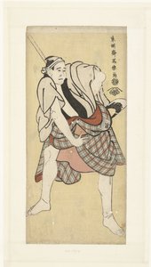 Po RT Van Ichikawa Tomimon autorstwa Toshusai Sharaku