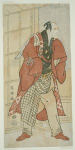 Aktor Nakajima Wadaemon jako Migawari no Jizo, Pan Domu, z Inamuragasaki w Kamakura autorstwa Toshusai Sharaku