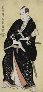 Tee c i r Sawamura Sojuro dobry jak Nagoya Sanza Motoharu autorstwa Toshusai Sharaku