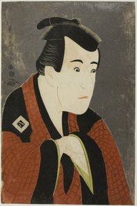Aktor Ichikawa Yaozo III jako Tanabe Bunzo autorstwa Toshusai Sharaku