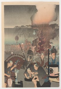 Chiyoda, 1897 (kolorowy drzeworyt)
