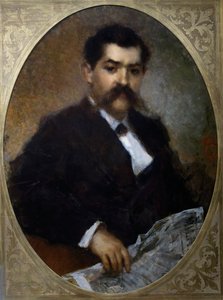 Portret pana Deschamps autorstwa Tranquillo Cremona