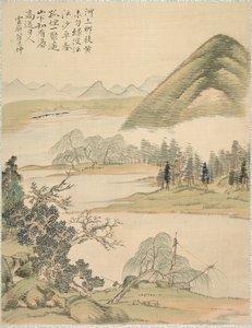Gałązki wierzby wiosną 1847 r. autorstwa Tsubaki Chinzan