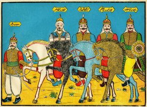 Mamelucy, legendarni bohaterowie w historii Dhaher Bibars, w XIII wieku. Popularne zdjęcia, Tunezja