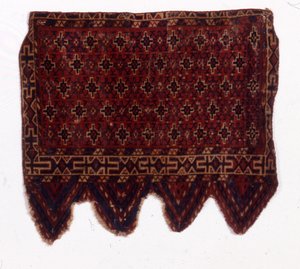 Rzadki Yomut okbash, połowa XIX wieku (tekstylia) autorstwa Turkmen School