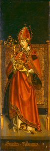 Święty Alban z Moguncji autorstwa Tyrolean 16th Century