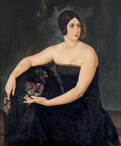 Portret damy, 1924.
