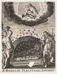 Św. Rozalia, Św. Sebastian i Św. Rocco