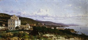 Widok Castiglioncello autorstwa Ugo Manaresi