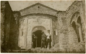 Opactwo San Pietro al Monte, Civate, Lombardia, Włochy, zdjęcie autorstwa Ugo Monneret de Villard, około 1910 r.