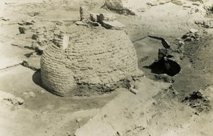 Budynek z kopułą, al-Fustat, Egipt, zdjęcie autorstwa Ugo Monneret de Villard