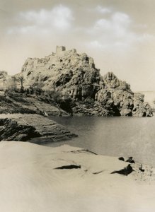 Ufortyfikowana wioska w Diffinarti, Sudan, zdjęcie Ugo Monneret de Villard autorstwa Ugo Monneret de Villard