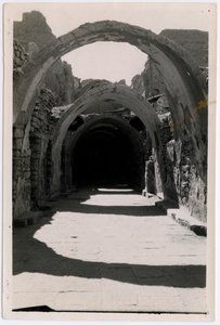 Galeria 94 od strony południowej, klasztor św. Symeona, Asuan, Egipt, zdjęcie autorstwa Ugo Monneret de Villard